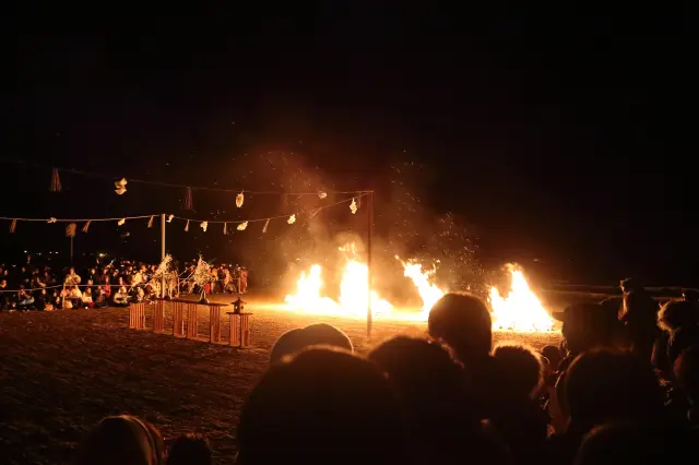神在月には神迎の神事が行われる