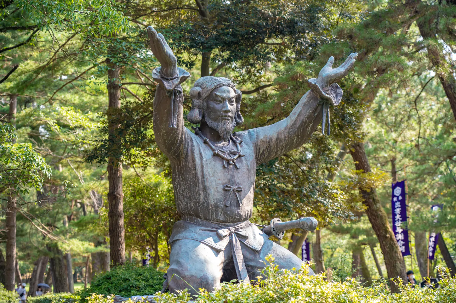 出雲大社にある大国主大神の像
