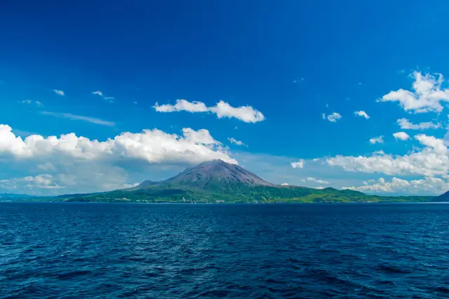 至今仍持續噴發的櫻島