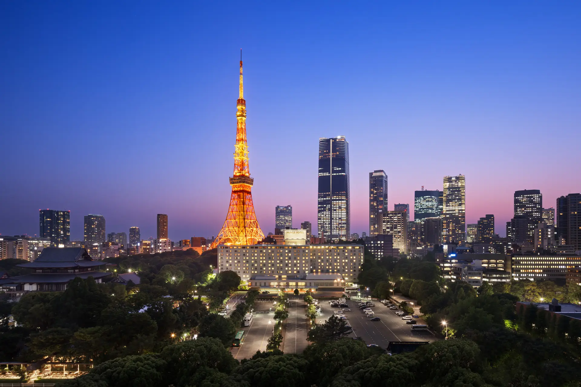東京タワーを一望！景観が魅力の都市型ホテル