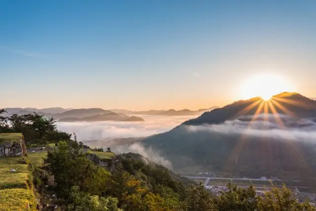 雲海を間近で見られる貴重な体験ができる