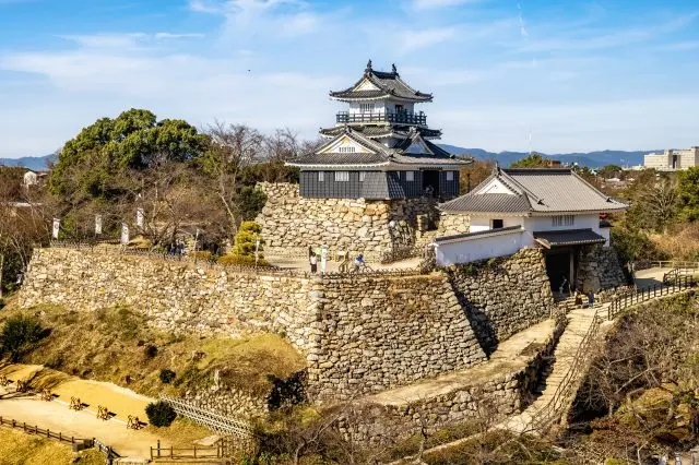 実際に見るとその迫力に圧倒される浜松城