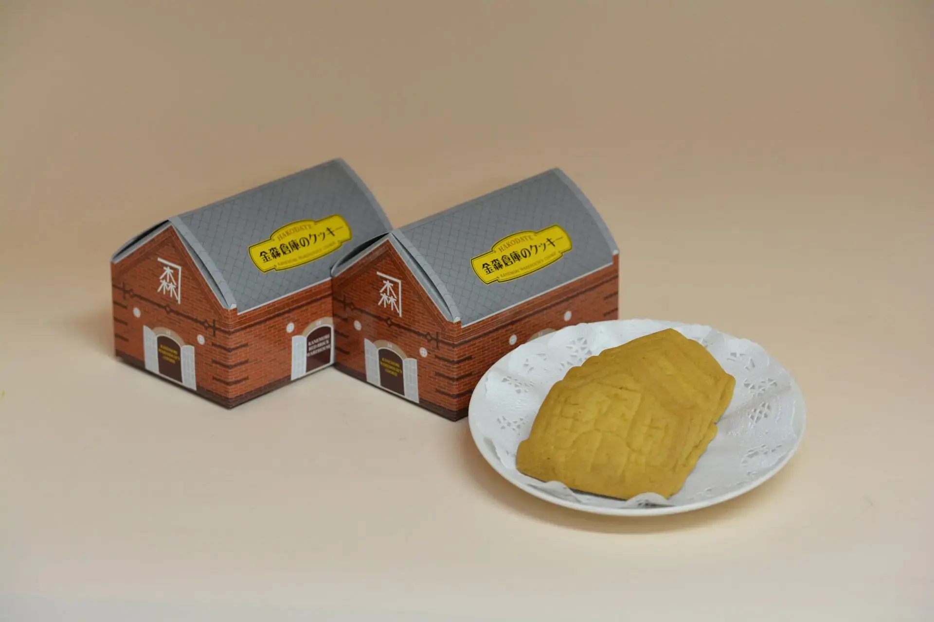 「青之森」人氣伴手禮「金森倉庫餅乾」（南瓜口味）