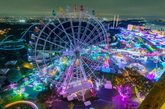 Take on the rides amid dreamy, magical vibes.