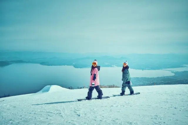 All the Thrills of Winter Sports and Jaw-Dropping Views over Lake Biwa here at Biwako Valley!
