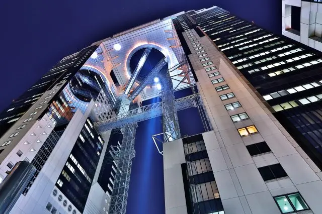 Where to See the Best Christmas Illuminations at Umeda Sky Building + Takimi Koji Lane