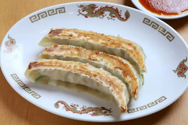 Hearty "Jumbo Gyoza" made perfect to pair with your ramen.