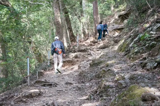 Another allure is the ease with which you can experience the feeling of mountain climbing.