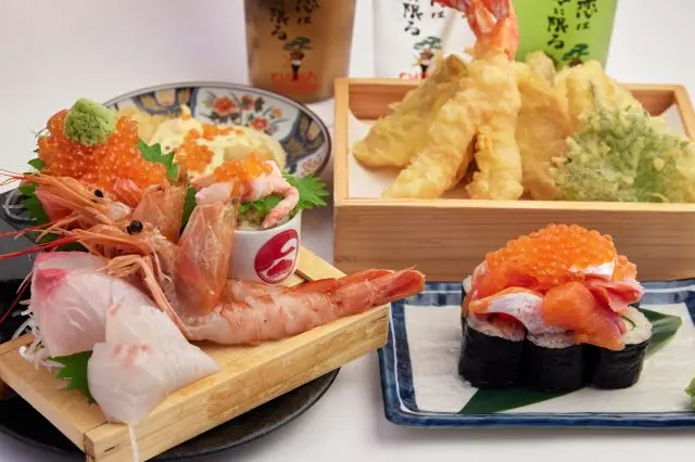 Underground Bar Stand New Tsurumatsu, a tavern specializing in tempura.