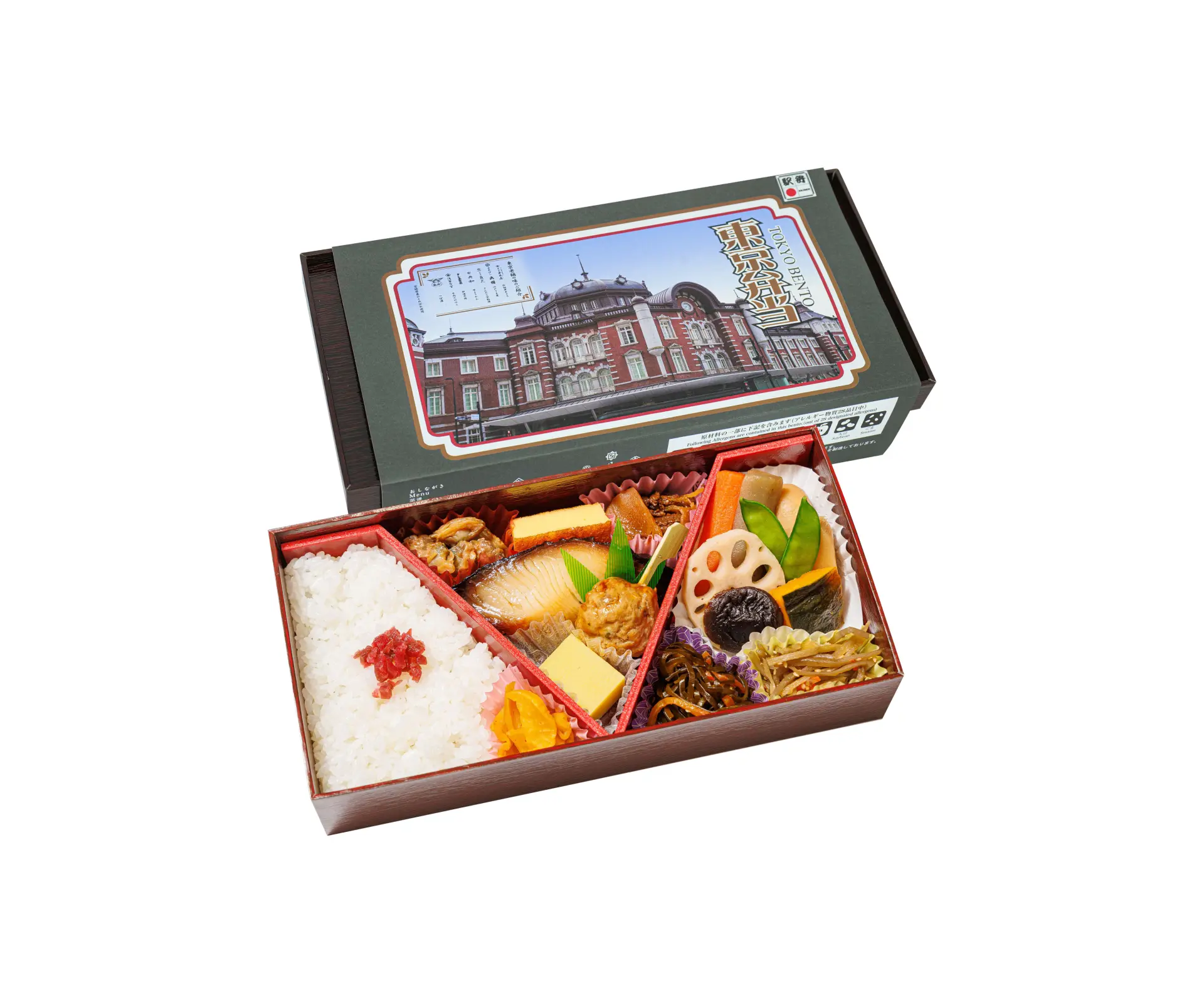 How about Tokyo Bento, a collection of flavors from 8 established Tokyo stores, to join you on your next bullet train ride? 