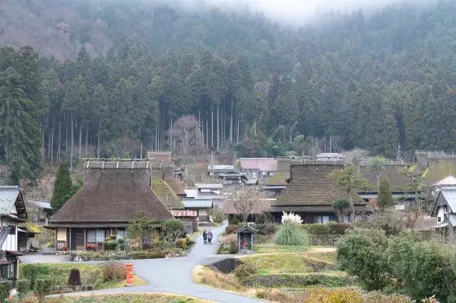 A village of old-world thatched roof houses and a preserved Japanese culture from a bygone age.
