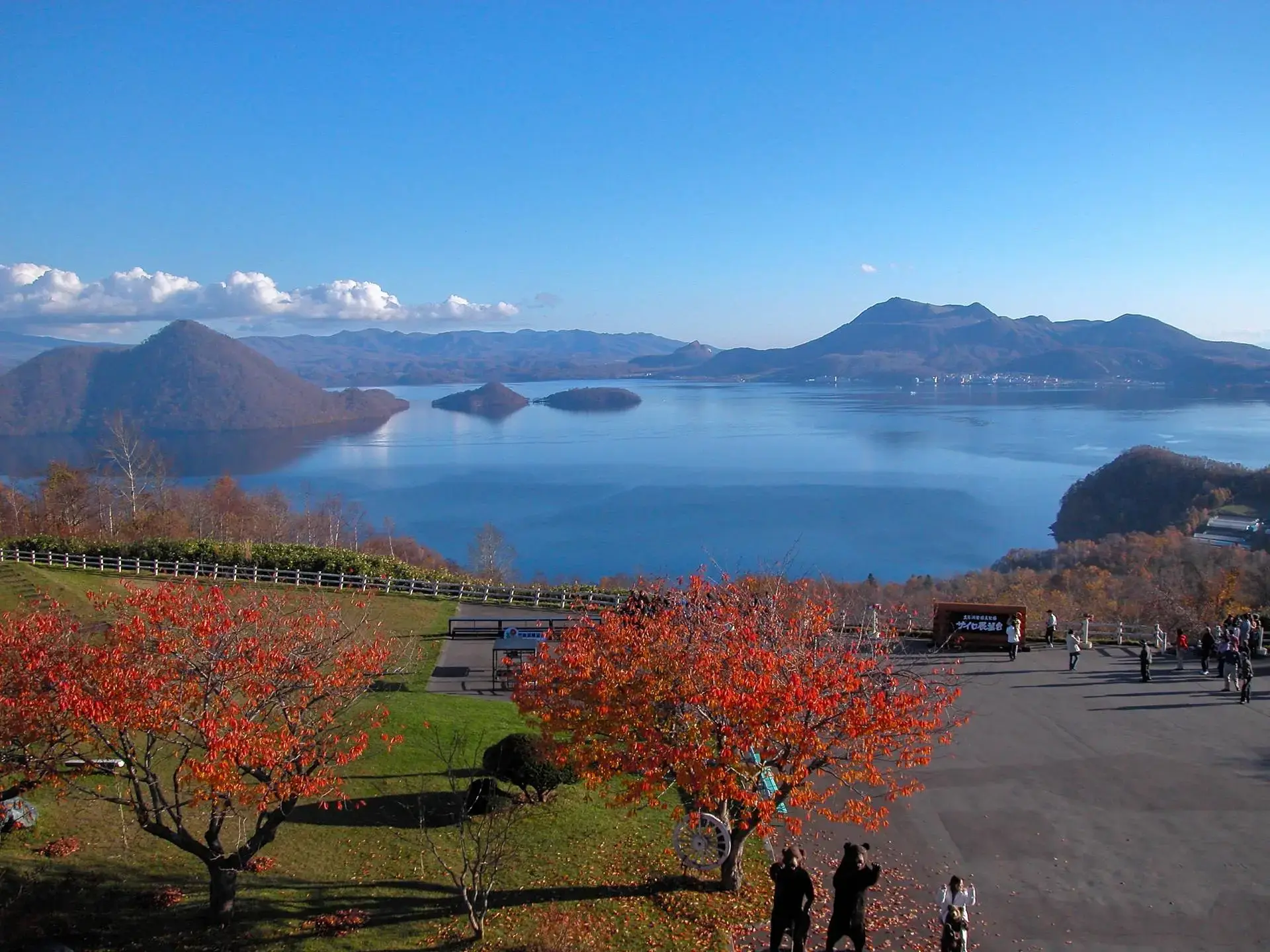 紅葉季的地獄谷也是令人屏息的絕景