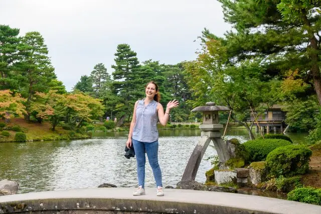 Strolling Kenroku-en, one of the three most beautiful gardens in Japan, created by samurai
