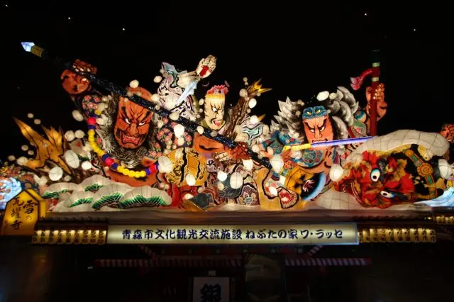 All-new Nebuta exhibits available each year.