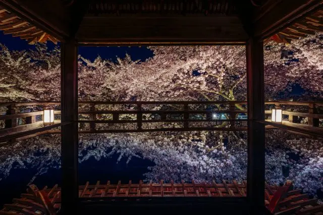 滋賀縣大津市的天台寺門宗總本山，寺內保有被列為國寶的金堂等眾多文化財產