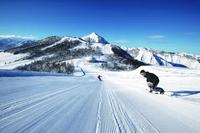 擁有最長約6,000公尺雪道的滑雪度假村