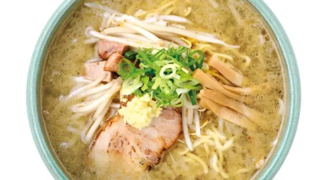 以3種白味噌調和的特製味噌醬汁與高湯交織出最熱賣的味噌拉麵