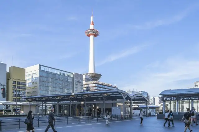 就位在京都車站前的Nidec京都塔