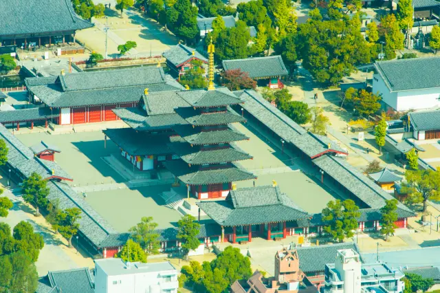 大阪市「天王寺區」的地名由來就是來自四天王寺