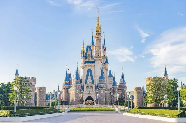Cinderella Castle, the symbol of Tokyo Disneyland