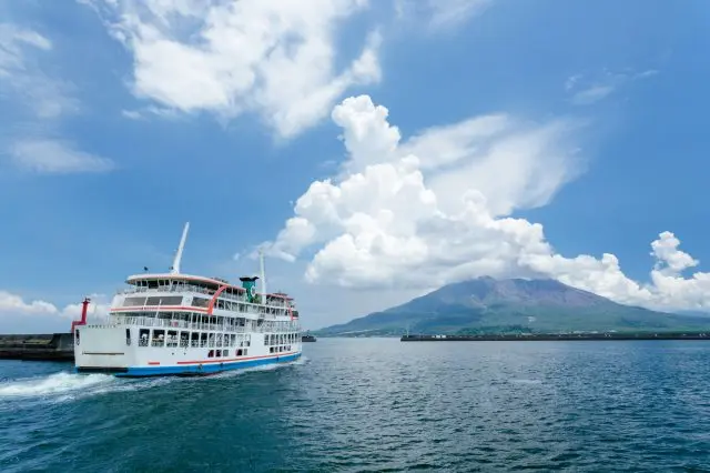 桜島観光で乗車する桜島フェリーも乗り放題になる