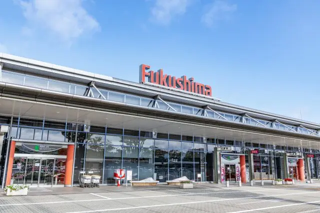 台湾からの便も出航している福島空港