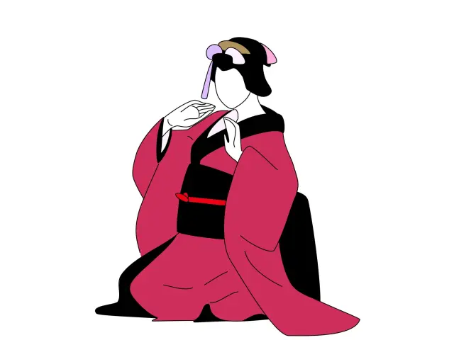 在歌舞伎中，男性角色叫做「立役」、女性角色叫做「女方」，都由男性扮演