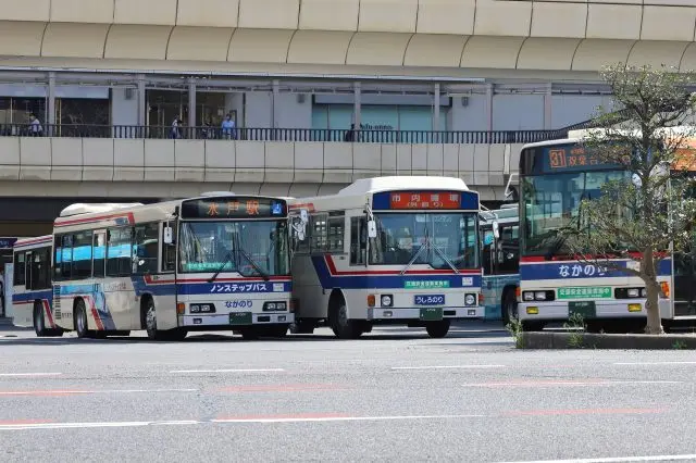 路線バスも充実しているのでスムーズに観光スポットを巡れる