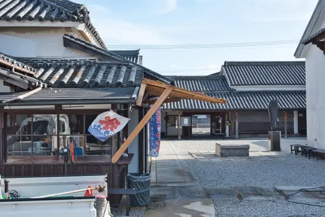 江戸時代の風情が残る引田のまち並み