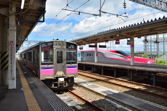 秋田的部分地區公共交通十分便利，但偏遠地區則需要租車自駕