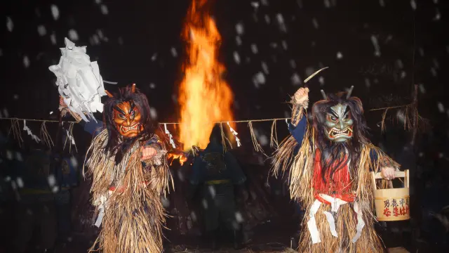 奇特的「生剝鬼」等秋田獨有的文化與習俗也是看點之一