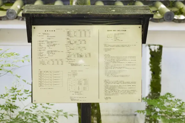 A hot spring analysis report details the senshitsu and other characteristics.