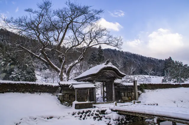 戦国時代の街並みが残る一乗谷朝倉氏遺跡