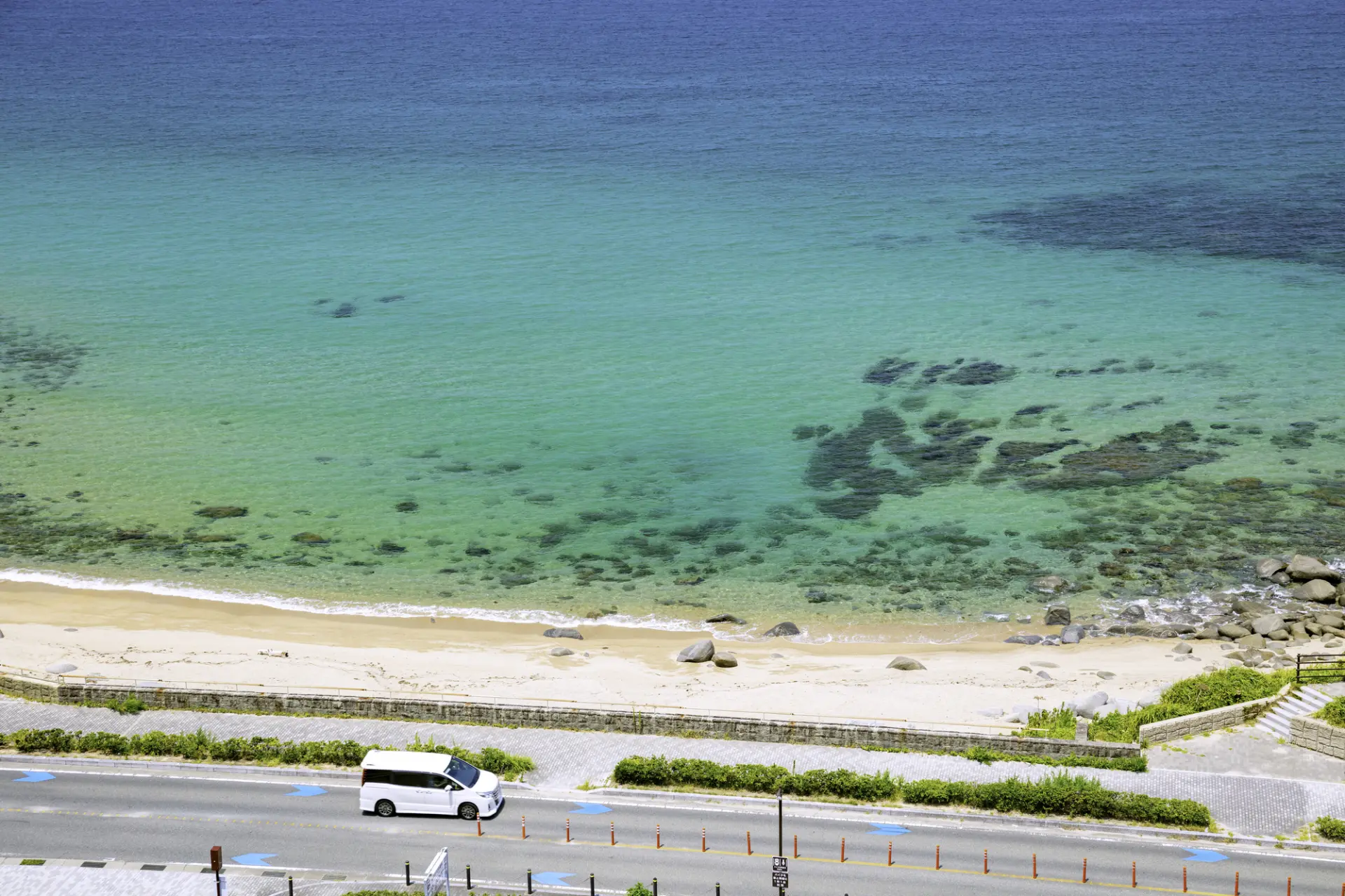 糸島の海岸線沿いをドライブしてみよう