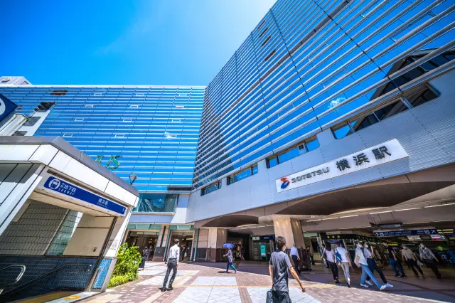 横浜旅行の出発地点となる「横浜駅」