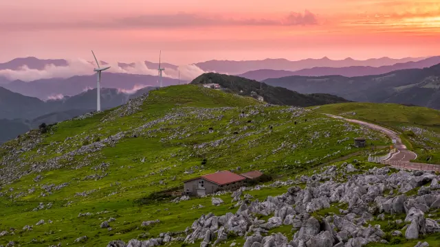 愛媛と高知の県境にある四国カルスト