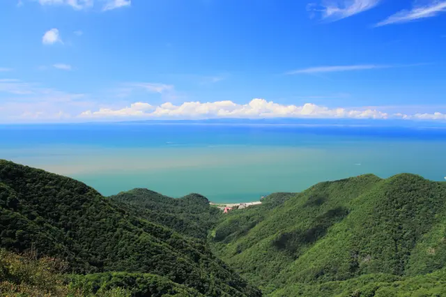 從彌彥山天空之路眺望的景色