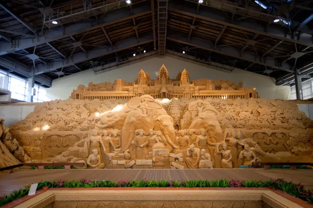 由砂構築成脆弱而細緻的世界