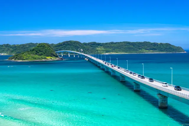 角島大橋是代表角島乃至日本的絕景景點之一