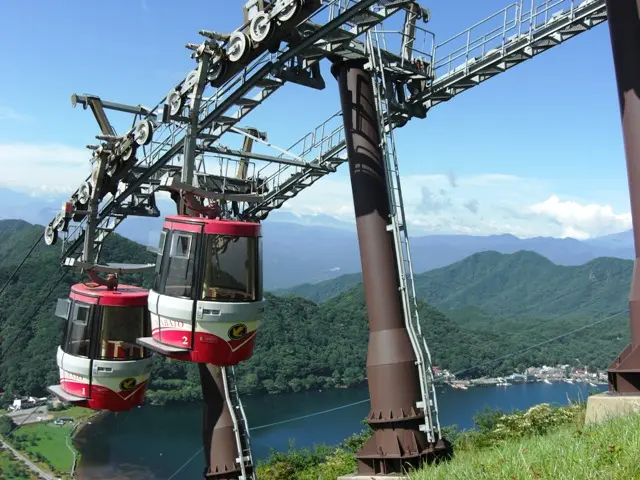 在壯麗的全景中享受約3分鐘的空中漫步