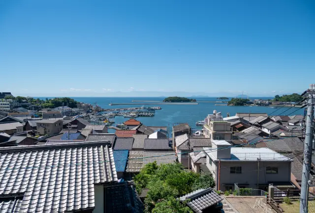 福山中最具知名度的觀光地鞆之浦的景觀