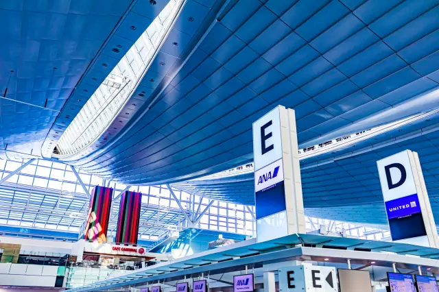 抵達羽田機場到1小時內即達橫濱