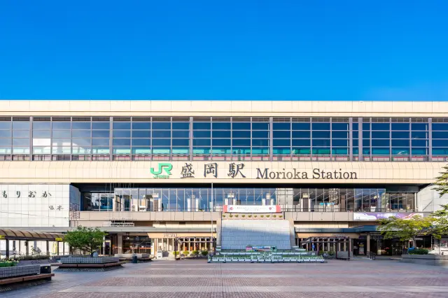 岩手県の主要な駅のひとつ、盛岡駅