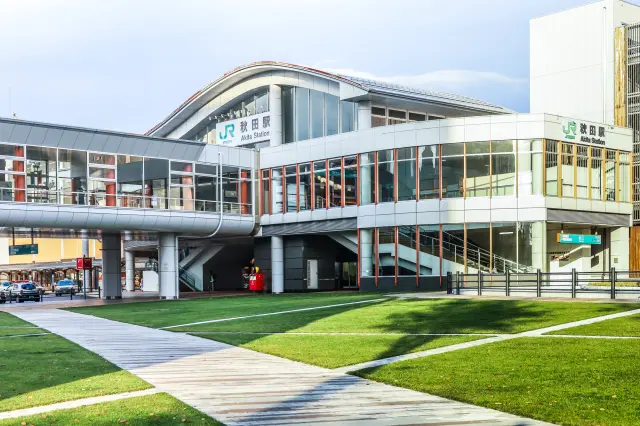 秋田新幹線の終着駅でもある秋田駅