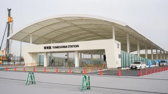 梦洲站地上出口