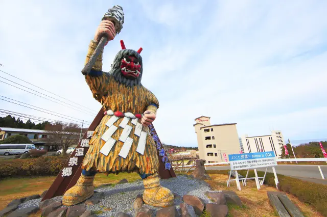 以無形文化遺產「生剝鬼」而聞名的男鹿半島
