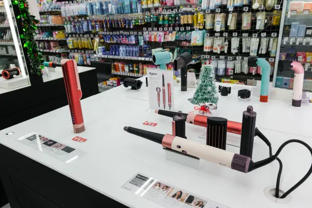 Approximately five types of hair dryers are available for testing. 