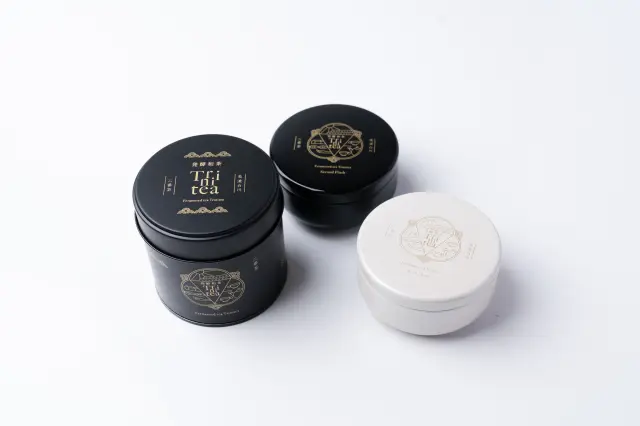 用白川茶製成的發酵和茶 Trinitea