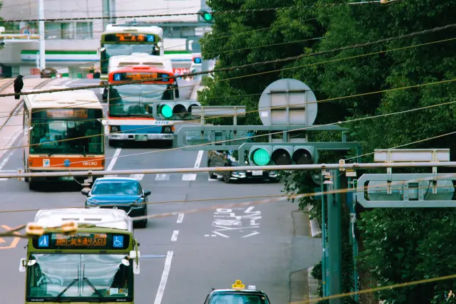 路线巴士是深受广岛当地民众与观光客青睐的便利交通方式