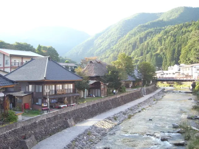 群山環繞的溫泉鄉「湯西川溫泉」